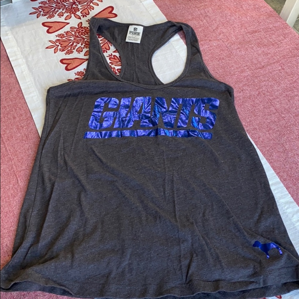 Victoria’s Secret Pink NFL Giants tank
